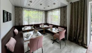 Predel za sedenje v nastanitvi Boutique Hotel Oase