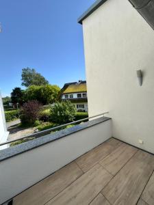 Balkón nebo terasa v ubytování Appartement 4 - Ostseeblick