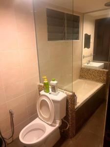 Et badeværelse på A sweet home for your trip