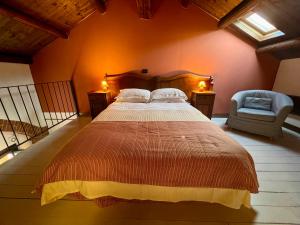 Posteľ alebo postele v izbe v ubytovaní Le Serre Suites & Apartments + 32 fotografií