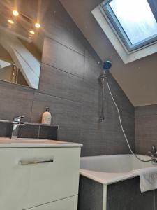 Kúpeľňa v ubytovaní Résidence Leclerc - Appartements d'hôtes - Secteur thermal