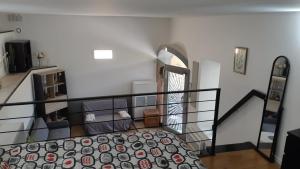 Posteľ alebo postele v izbe v ubytovaní Petit loft face rivière