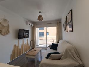 TV a/nebo společenská místnost v ubytování JR apartment albir