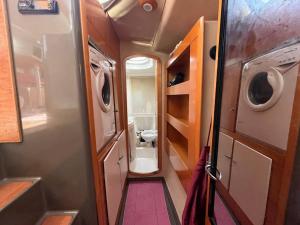Baðherbergi á Expérience unique sur un bateau