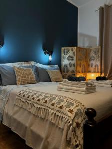 Postel nebo postele na pokoji v ubytování B&B Sole e Luna + 37 fotografií