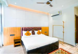 Ein Bett oder Betten in einem Zimmer der Unterkunft Hide-In Hostel Delhi