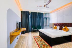 Ein Bett oder Betten in einem Zimmer der Unterkunft Hide-In Hostel Delhi