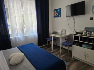 Postel nebo postele na pokoji v ubytování Lucky Rooms