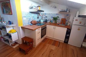 Η κουζίνα ή μικρή κουζίνα στο Moriconi Civico 9