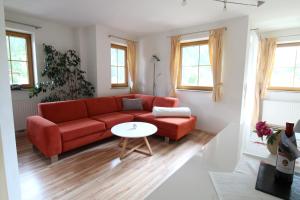 Posezení v ubytování Landhaus Müller