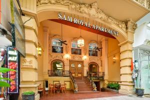 a shopping mall with a santa rosa apartment at Sam Royal Apartment in Ho Chi Minh City