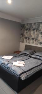 Postel nebo postele na pokoji v ubytování Hot Elf Pokoje Gościnne