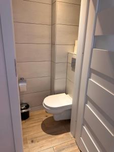 Kúpeľňa v ubytovaní Apartament Centrum Chmielna 73c