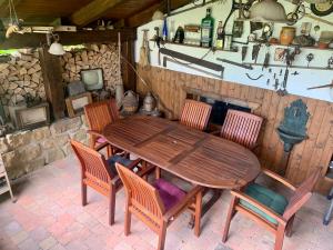 Istumisnurk majutusasutuses Apartman Daniela