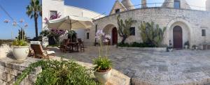 Jardí fora de B&B Via dei Trulli