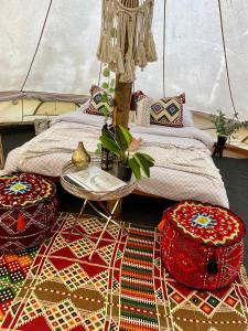 Ένα ή περισσότερα κρεβάτια σε δωμάτιο στο Glamping Hive