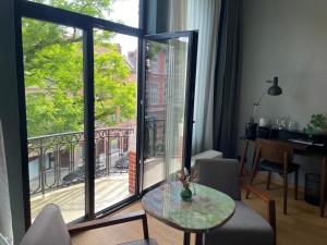 Balkón nebo terasa v ubytování Boutique Hotel Marie Marie