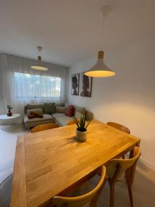 Posezení v ubytování 3BDR + 2BATH Comfy House El Medano
