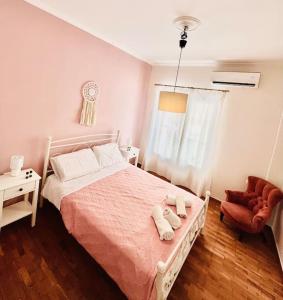 Postel nebo postele na pokoji v ubytování Casa Dolce Central