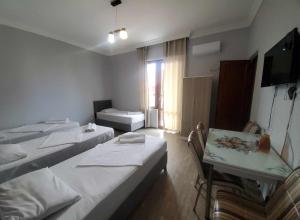 Letto o letti in una camera di Elite Hotel Kobuleti