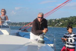 Gäste, die in der Unterkunft Floatinn Boat-BnB übernachten