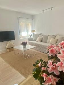 Et opholdsområde på NUEVO! Apartamento al lado de la Catedral