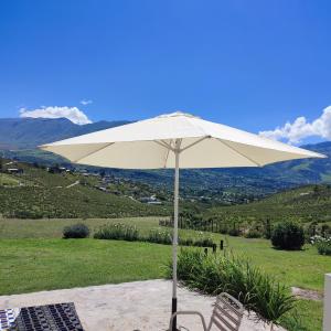 Üldine mäevaade või majutusasutusest Aires del Alto - casas pildistatud vaade