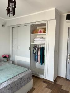 Letto o letti in una camera di PortghalibFlat