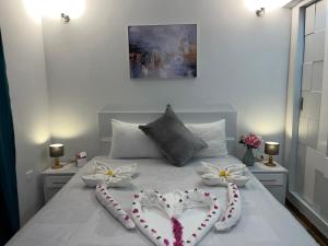 Letto o letti in una camera di PortghalibFlat