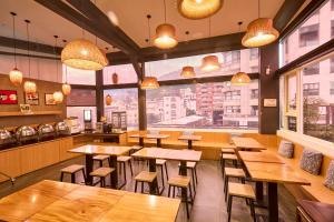 Εστιατόριο ή άλλο μέρος για φαγητό στο Tenlien onsen Hot Spring Hotel
