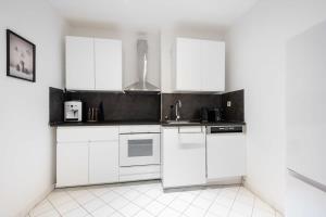 Kuchyň nebo kuchyňský kout v ubytování Living in Munich City Center + 9 fotografií