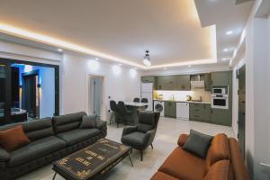Η κουζίνα ή μικρή κουζίνα στο Villa lempira