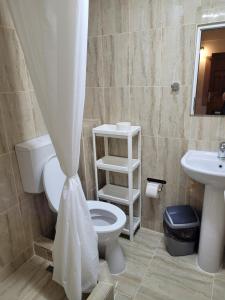 Et badeværelse på Vila Dalex