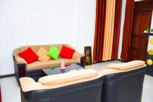 Posezení v ubytování Sasanda Villa and Yala Safari Place
