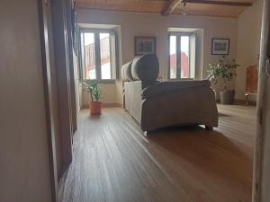 Posezení v ubytování A casa do lajueiro