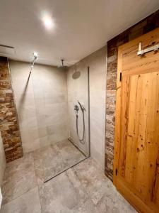 Koupelna v ubytování Stanzls - Lodge am Lech