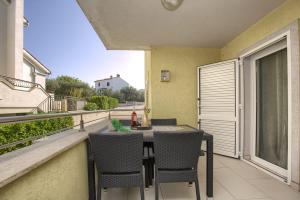 Balkón alebo terasa v ubytovaní Comfortable apartment near the beach