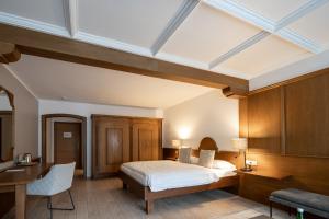 Katil atau katil-katil dalam bilik di Q! Hotel Maria Theresia