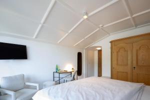 Katil atau katil-katil dalam bilik di Q! Hotel Maria Theresia