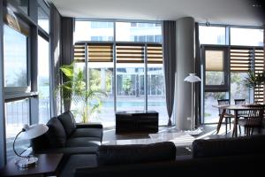 사이판 iris pool villa 휴식 공간