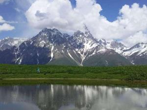 Paesaggio naturale nelle vicinanze dell'affittacamere