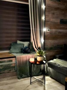 Posedenie v ubytovaní Apartament Słoneczne Okno