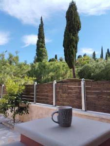 A balcony or terrace at Lime House Corfu