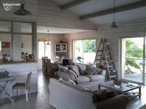 Posezení v ubytování Villa Taru Marais Poitevin