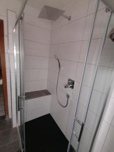 Koupelna v ubytování Ferienwohnung Moselhöhe