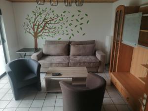 Posezení v ubytování Ferienwohnung Moselhöhe