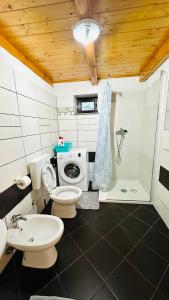 Et badeværelse på Apartment Paolo + 16 billeder