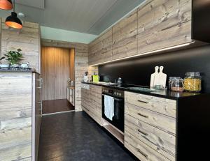 Küche/Küchenzeile in der Unterkunft Chalet im Grünen