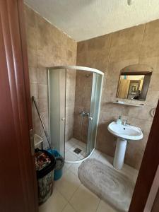 Koupelna v ubytování Apartman Daris