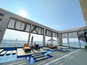 Μπαλκόνι ή βεράντα στο Ocean view Luxury suites